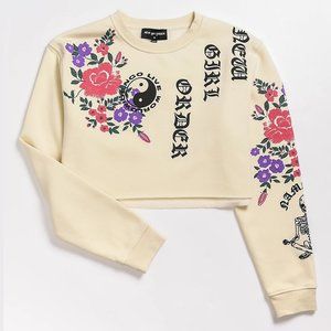Crop Crewneck Sweatshirt